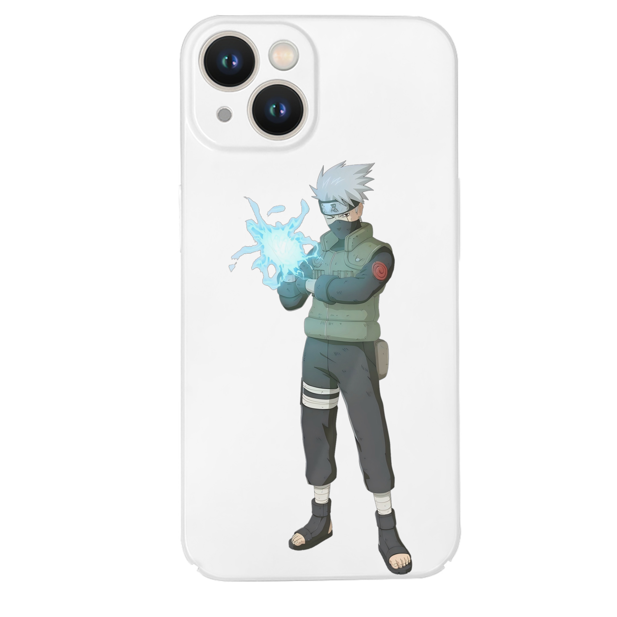 （画像用） NARUTO -ナルト- はたけ カカシ Hatake Kakashi 【iPhone 14シリーズ対応】ハードケース